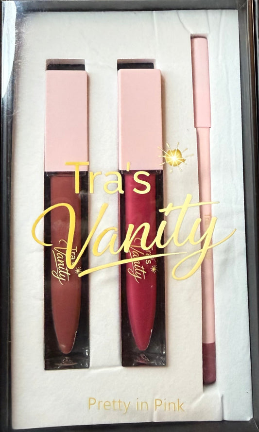 Tra's Vanity | Pretty in Pink Lip Kit 🌸