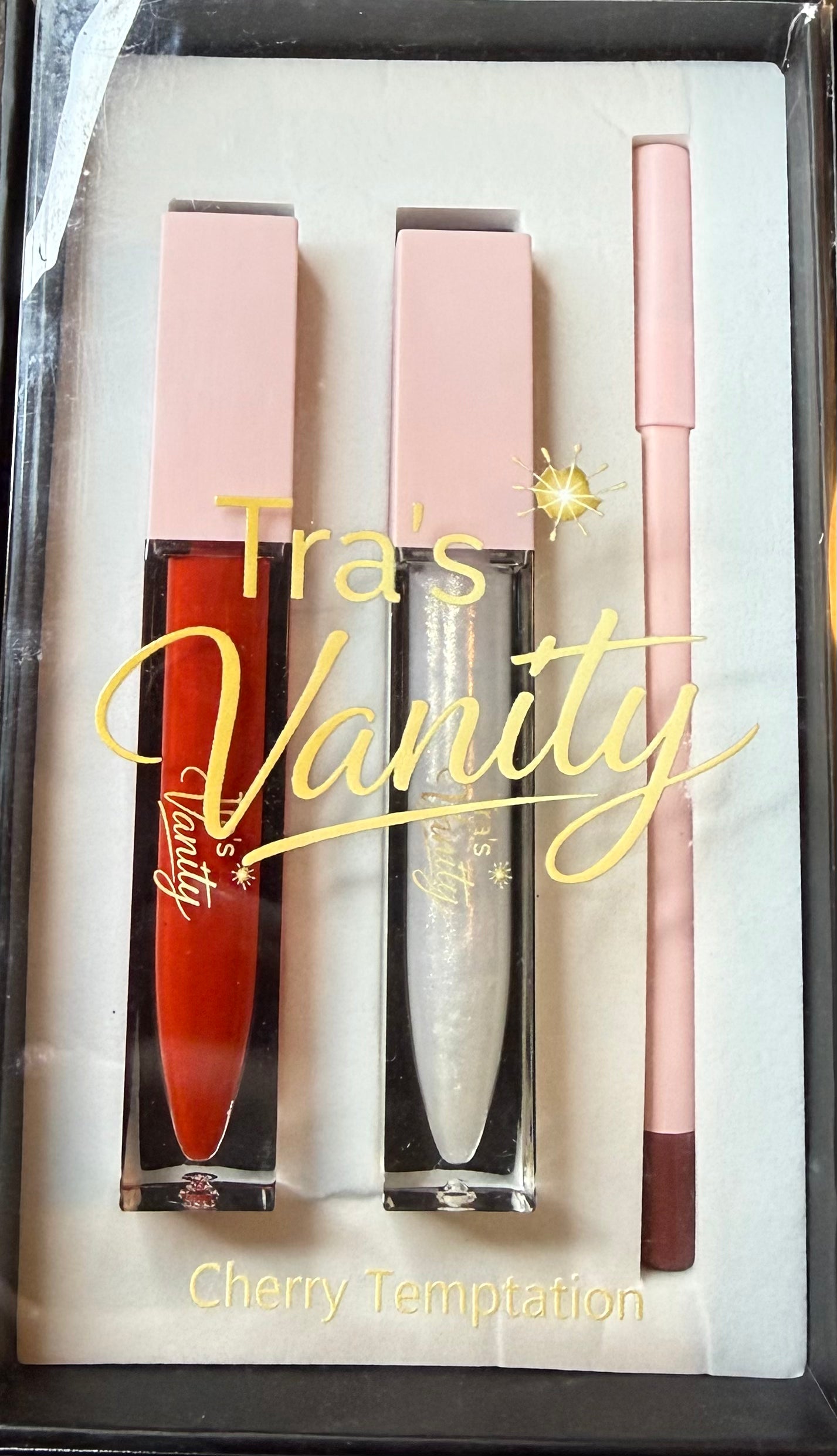 Tra's Vanity | Cherry Temptation Lip Kit 🍒
